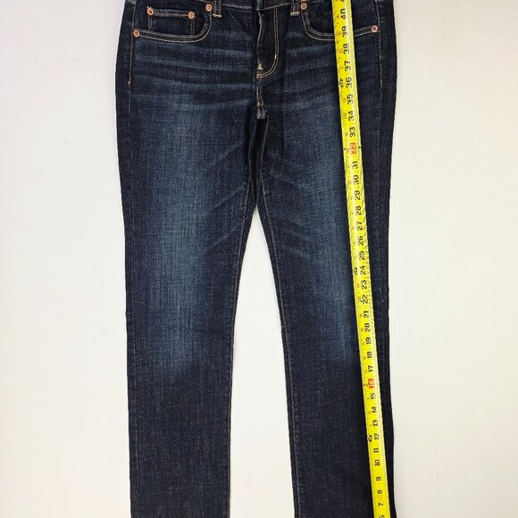American Eagle Outfitters Size 6 XLong Womens 36" Inseam Straight Stretch Jeans - Picture 9 of 12